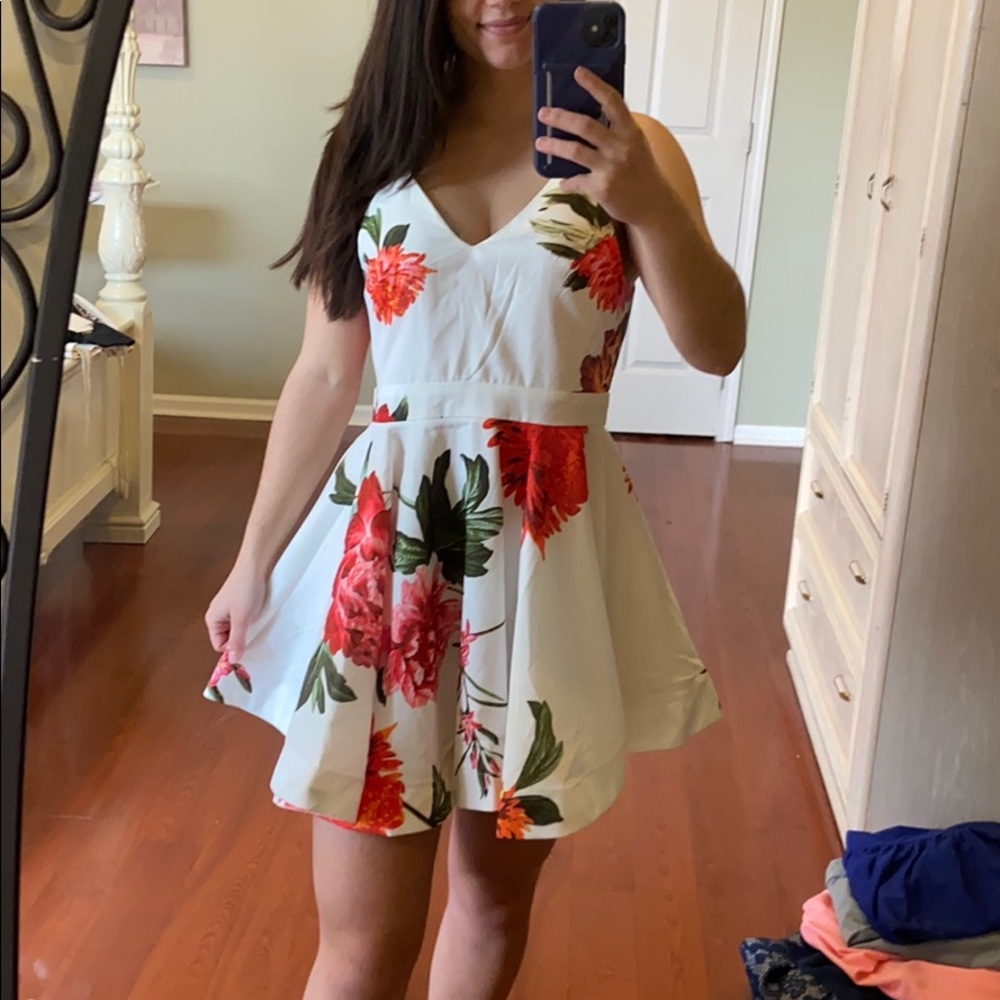 Beautiful, flower summer dress